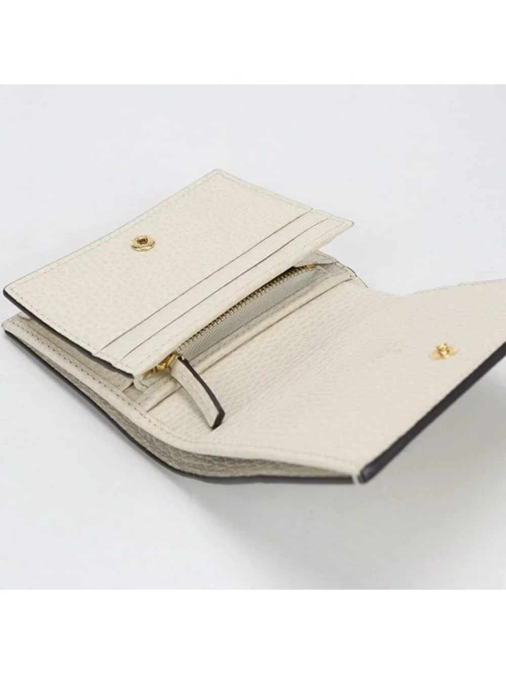 ★SOLD★ Gucci Bicolor Card Case Wallet Double Bifold - Picture 3 of 7